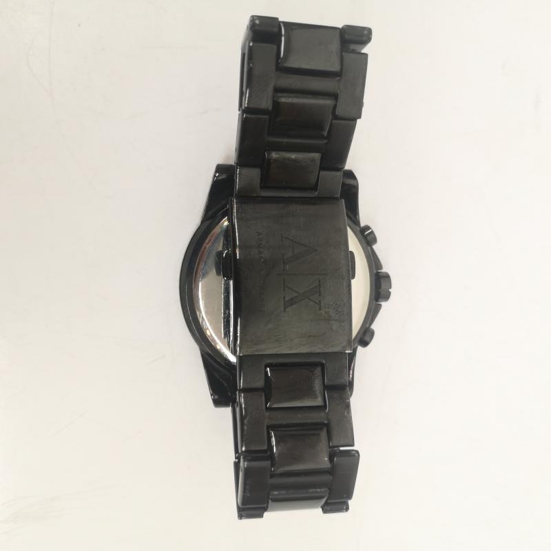アルマーニエクスチェンジ ARMANI EXCHANGE 腕時計 アナログ（クォーツ式） クロノグラフ ステンレス スチールウォッチ 腕時計 AX2093 - 黒 / ブラック / black メンズ USED 古着 中古 50157341