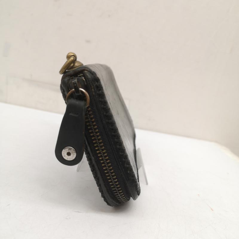 ファニー FUNNY 財布 長財布 チャーリーズ ウォレット 長財布 ラウンドファスナー - 黒 / ブラック / black メンズ USED 古着 中古 50157346