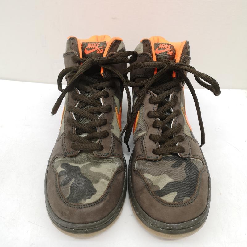 ナイキ NIKE スニーカー スニーカー SB DUNK HIGH PRO SB BRIAN ANDERSON 305050-281 28.5cm オリーブグリーン / オリーブグリーン / メンズ USED 古着 中古 50157350