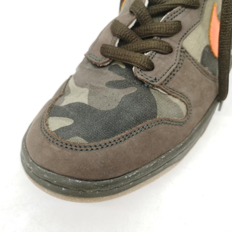 ナイキ NIKE スニーカー スニーカー SB DUNK HIGH PRO SB BRIAN ANDERSON 305050-281 28.5cm オリーブグリーン / オリーブグリーン / メンズ USED 古着 中古 50157350