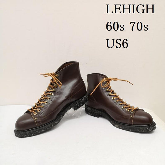 ヴィンテージ VINTAGE ブーツ 一般 60s 70s LEHIGH モンキー ブーツ リーハイ US：6 茶 / ブラウン / brown メンズ USED 古着 中古 50157351
