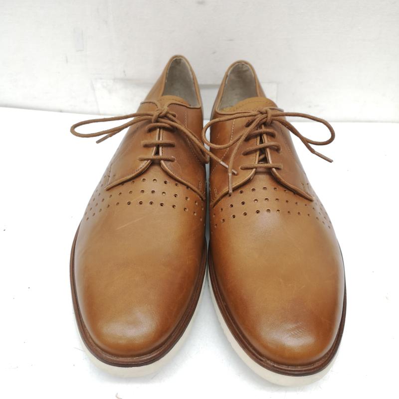 クラークス Clarks 革靴 革靴 オックス フォード レザー シューズ UK：10 茶 / ブラウン / brown メンズ USED 古着 中古 50157356