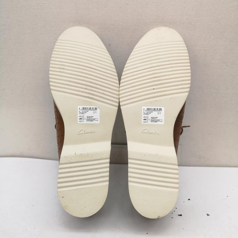 クラークス Clarks 革靴 革靴 オックス フォード レザー シューズ UK：10 茶 / ブラウン / brown メンズ USED 古着 中古 50157356