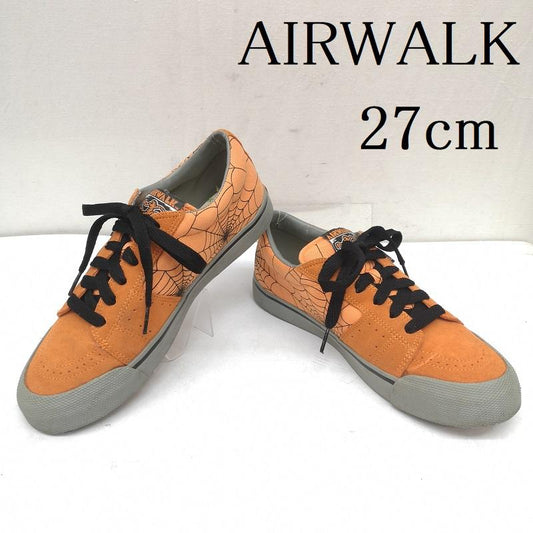 エアウォーク AIRWALK スニーカー スニーカー ヴィンテージ スパイダーウェブ スニーカー US：9 橙 / オレンジ / orange メンズ USED 古着 中古 50157361