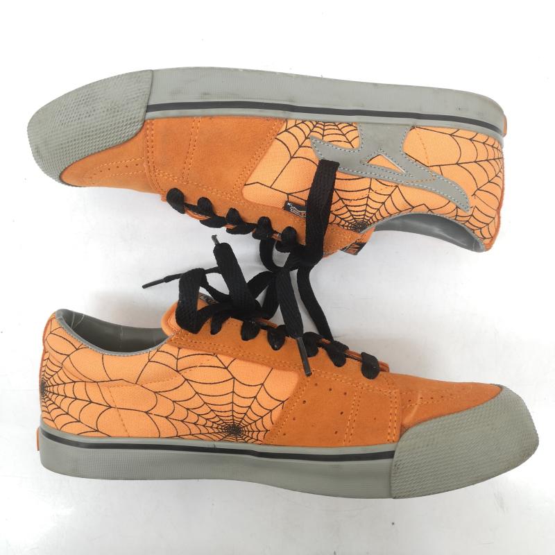 エアウォーク AIRWALK スニーカー スニーカー ヴィンテージ スパイダーウェブ スニーカー US：9 橙 / オレンジ / orange メンズ USED 古着 中古 50157361