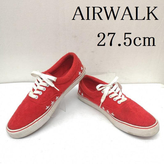 エアウォーク AIRWALK スニーカー スニーカー パイル地 スター 星 スニーカー 27.5cm 赤 / レッド / red メンズ USED 古着 中古 50157364