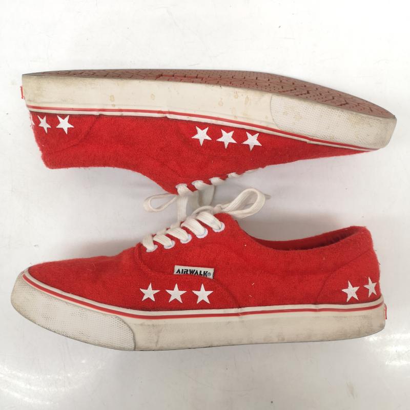 エアウォーク AIRWALK スニーカー スニーカー パイル地 スター 星 スニーカー 27.5cm 赤 / レッド / red メンズ USED 古着 中古 50157364