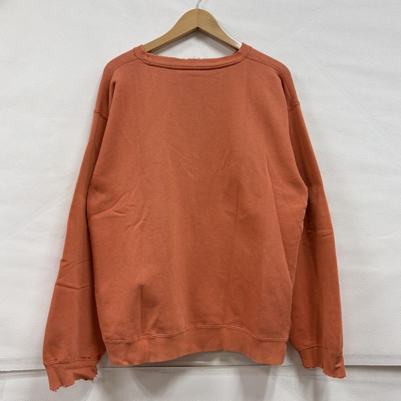 ステューシー STUSSY トレーナー 長袖 00 s OLD オールド ロゴ スウェット シャツ プルオーバー 刺繍 ヴィンテージ クルーネック L ロゴ、文字 X 刺繍 橙 / オレンジ / orange X 緑 / グリーン / green X 茶 / ブラウン / brown X 白 / ホワイト / white メンズ USED 古着 中古 50157379