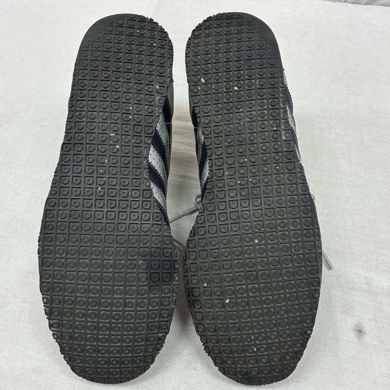 アディダスオリジナルス adidas originals スニーカー スニーカー 00s 09年製 GALAXY ギャラクシー パンチング ローカット スニーカー G25751 27.0cm ロゴ、文字 X 刺繍 銀 / シルバー / silver color X 紺 / ネイビー / navy メンズ USED 古着 中古 50157380