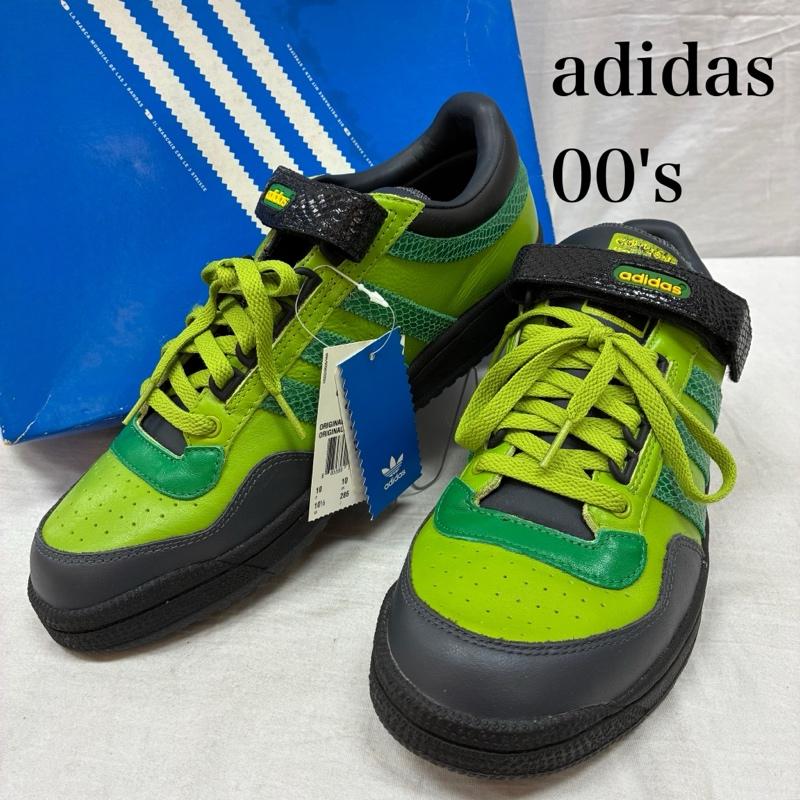 アディダスオリジナルス adidas originals スニーカー スニーカー 00s 07年製 CONCORD コンコルド ローカット スニーカー 28.5cm ロゴ、文字 X ヘビ柄 メンズ USED 古着 中古 50157383