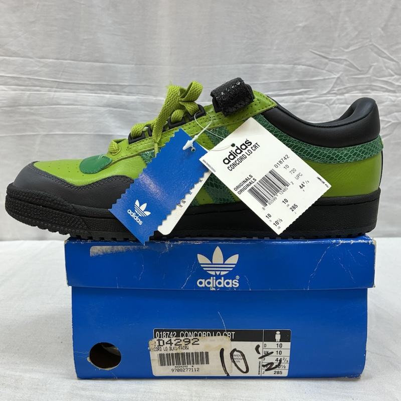 アディダスオリジナルス adidas originals スニーカー スニーカー 00s 07年製 CONCORD コンコルド ローカット スニーカー 28.5cm ロゴ、文字 X ヘビ柄 メンズ USED 古着 中古 50157383