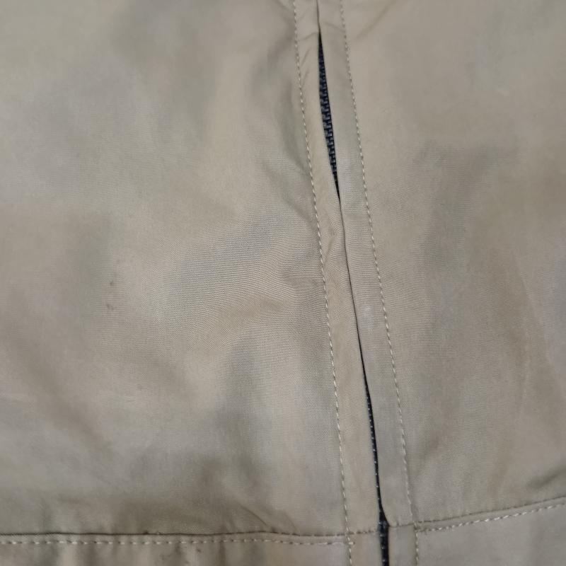ポロバイラルフローレン Polo by RALPH LAUREN ジャケット、上着 ジャンパー、ブルゾン ウィンドブレーカー 裏フリース ベージュ XL XL プリント X ロゴ、文字 ベージュ / ベージュ / beige メンズ USED 古着 中古 50157385