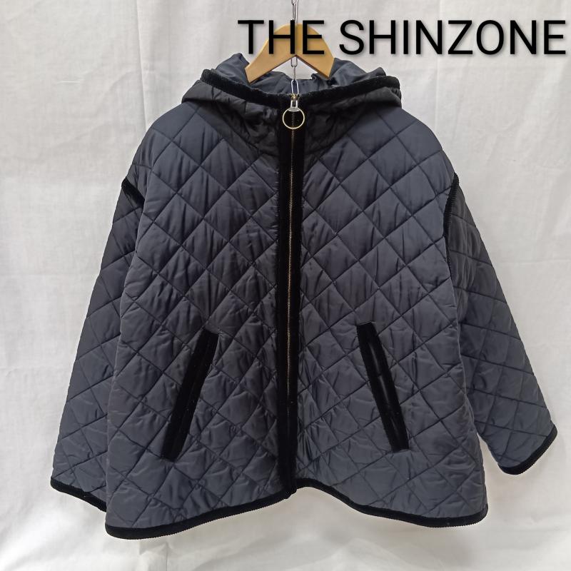 ザ シンゾーン THE SHINZONE ジャケット、上着 ジャンパー、ブルゾン キルティング フード付きジャケット black FREE FREE 無地 黒 / ブラック / black レディース USED 古着 中古 50157394