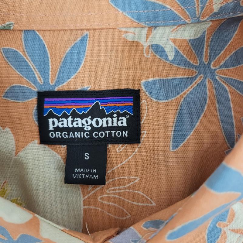パタゴニア patagonia シャツ、ブラウス 半袖 ゴートゥシャツ 花柄 RN51884STY52691 S メンズ USED 古着 中古 50157402