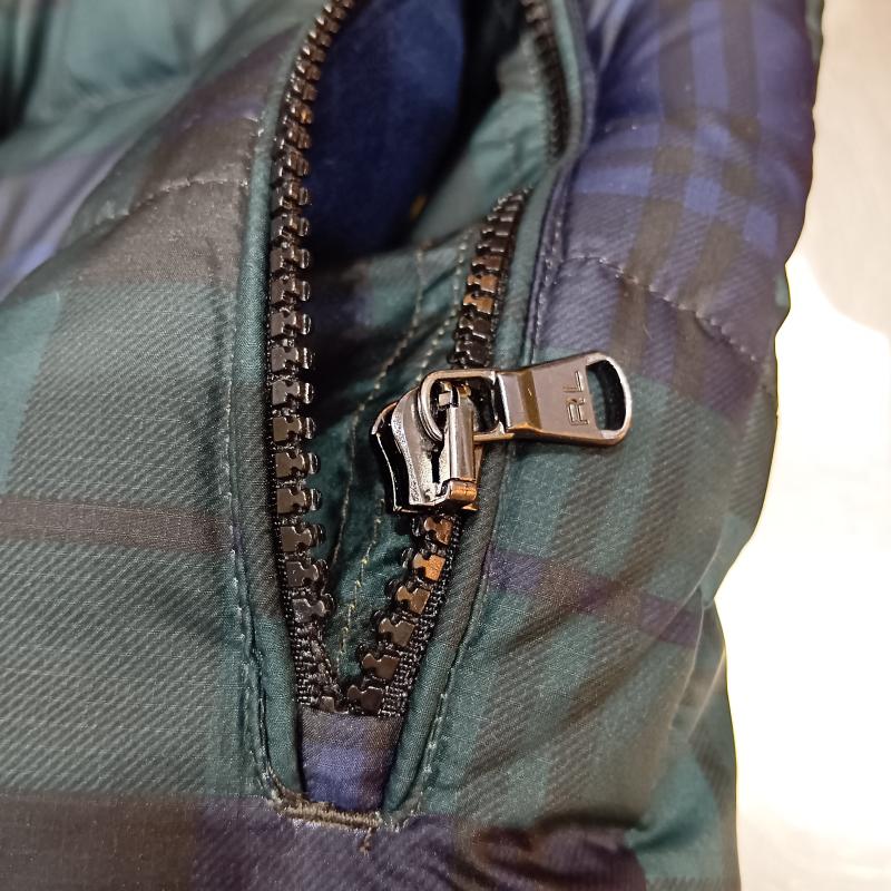 ポロラルフローレン POLO RALPH LAUREN ベスト ベスト チェック柄ダウンベスト green XS(165/88A) XS チェック 緑 / グリーン / green メンズ USED 古着 中古 50157403