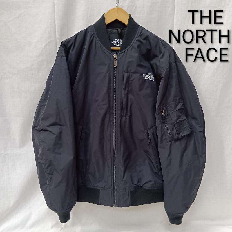 ザノースフェイス THE NORTH FACE ジャケット、上着 ジャンパー、ブルゾン NY82552 Insulation Bomber Jacket BLACK S S ロゴ、文字 黒 / ブラック / black X 白 / ホワイト / white メンズ USED 古着 中古 50157413