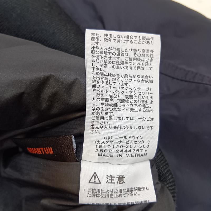 ザノースフェイス THE NORTH FACE ジャケット、上着 ジャンパー、ブルゾン NY82552 Insulation Bomber Jacket BLACK S S ロゴ、文字 黒 / ブラック / black X 白 / ホワイト / white メンズ USED 古着 中古 50157413