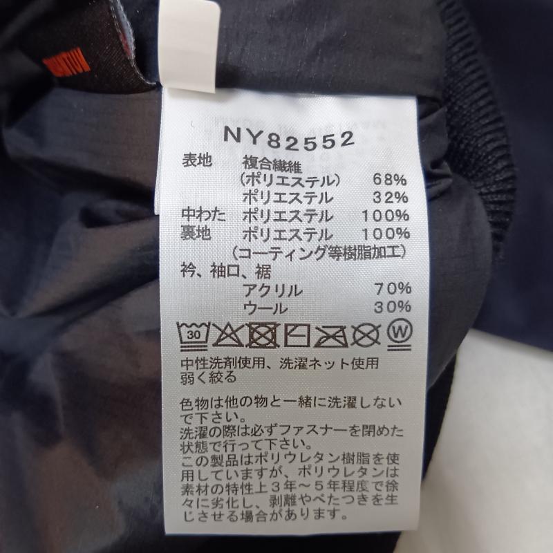 ザノースフェイス THE NORTH FACE ジャケット、上着 ジャンパー、ブルゾン NY82552 Insulation Bomber Jacket BLACK S S ロゴ、文字 黒 / ブラック / black X 白 / ホワイト / white メンズ USED 古着 中古 50157413