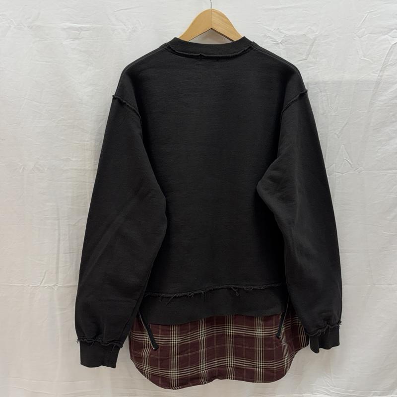 アンダーカバーイズム UNDERCOVERISM トレーナー 長袖 UI2B4809 22AW CKシャツレイヤード クルーネック スウェット トレーナー 3 メンズ USED 古着 中古 50157416