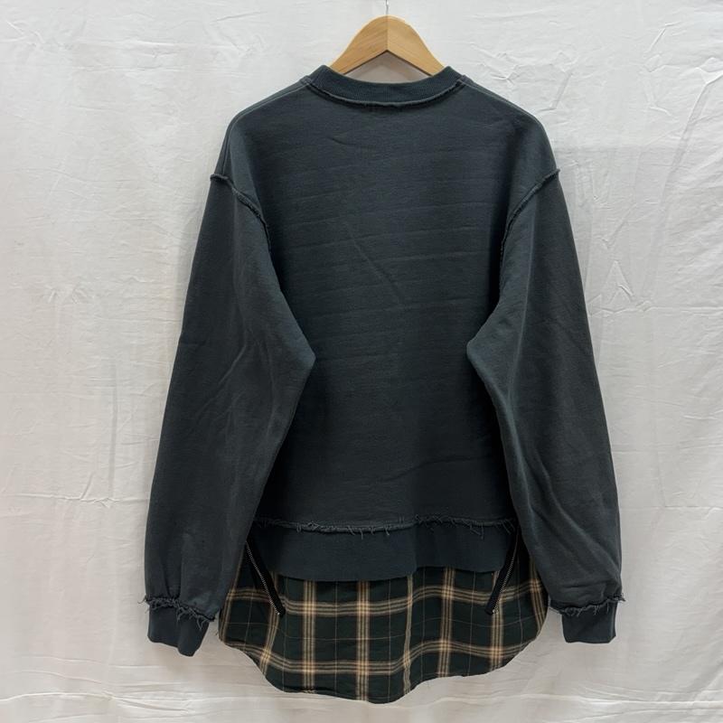 アンダーカバーイズム UNDERCOVERISM トレーナー 長袖 UI2B4809 22AW CKシャツレイヤード クルーネック スウェット トレーナー 3 メンズ USED 古着 中古 50157419