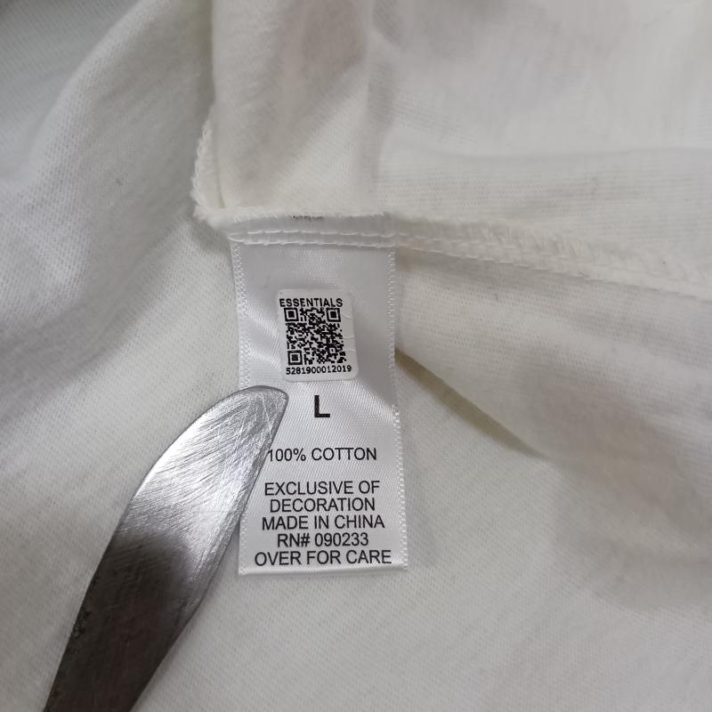 エフオージーエッセンシャルズ FOG ESSENTIALS Tシャツ 半袖 FLOWER PHOTO S/S Tee white L L  白 / ホワイト / white メンズ USED 古着 中古 50157421