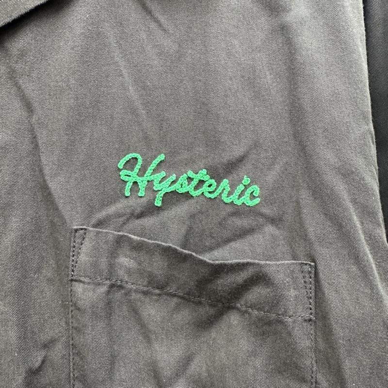 ヒステリックグラマー HYSTERIC GLAMOUR シャツ、ブラウス 半袖 DIZZY&MILKY MULTI WOMAN レーヨン ボーリング シャツ 02231AH10 L 黒 / ブラック / black メンズ USED 古着 中古 50157427