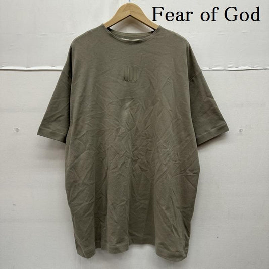 フィアーオブゴッド Fear of God Tシャツ 半袖 adidas Performance Jersey Tee パフォーマンス ジャージ T シャツ M ベージュ / ベージュ / beige メンズ USED 古着 中古 50157434