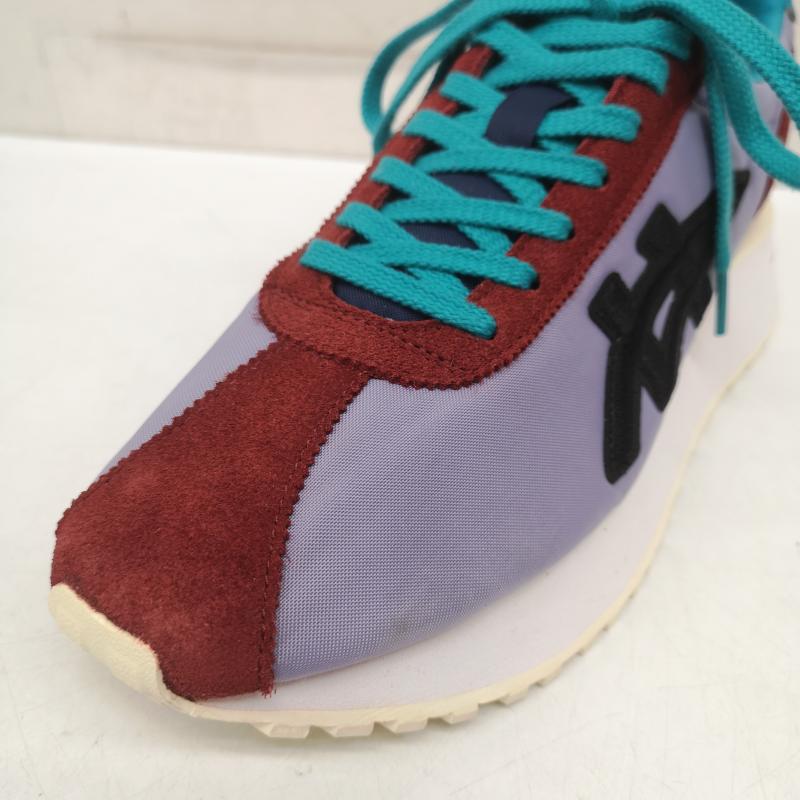 オニツカタイガー ONITSUKA TIGER スニーカー スニーカー MOAGE MO スニーカー 1183B55 ベーパーブラック レッド 27.5cm メンズ USED 古着 中古 50157454