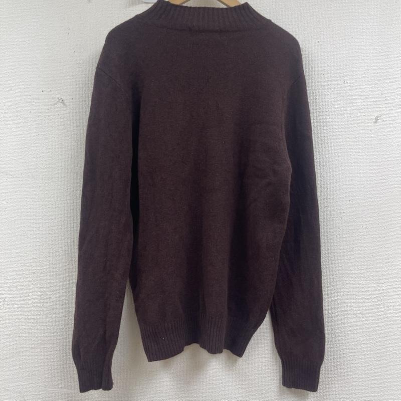 古着 USED ニット、セーター 長袖 MARS KNITWEAR モック ネック ニット セーター SS2496-0F M ダークブラウン / ダークブラウン / メンズ USED 古着 中古 50157458