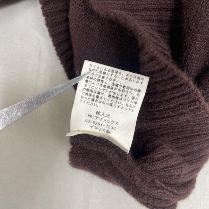 古着 USED ニット、セーター 長袖 MARS KNITWEAR モック ネック ニット セーター SS2496-0F M ダークブラウン / ダークブラウン / メンズ USED 古着 中古 50157458