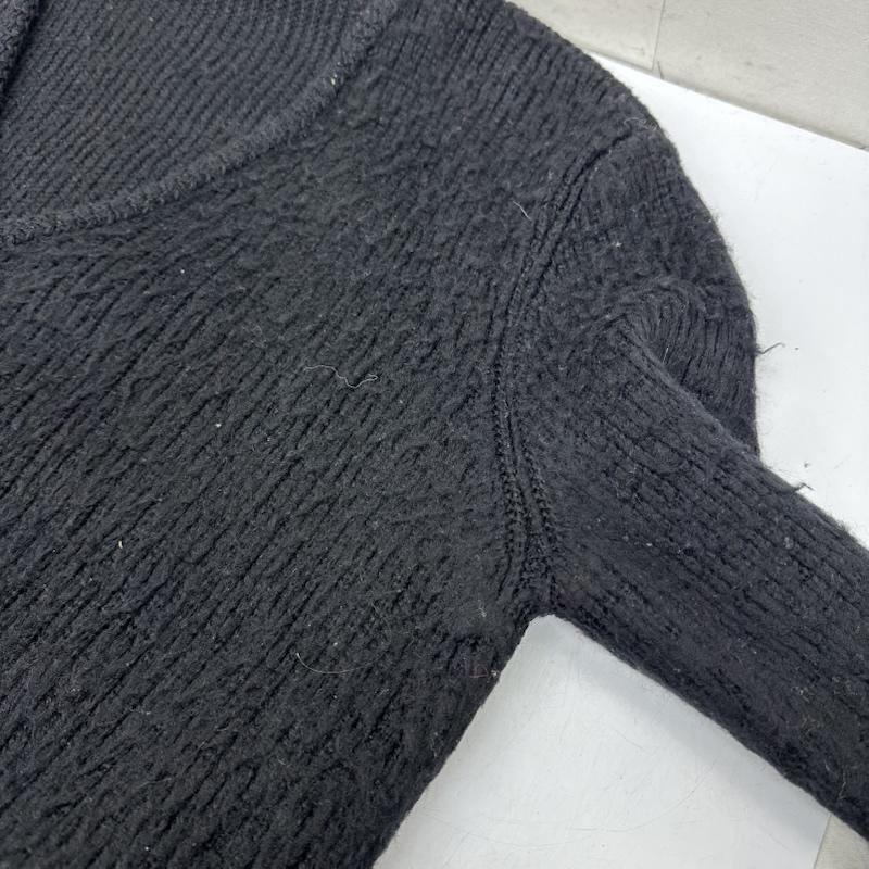 ナンバーナイン NUMBER (N)INE カーディガン 長袖 アクリル ニット カーディガン 3 黒 / ブラック / black メンズ USED 古着 中古 50157471