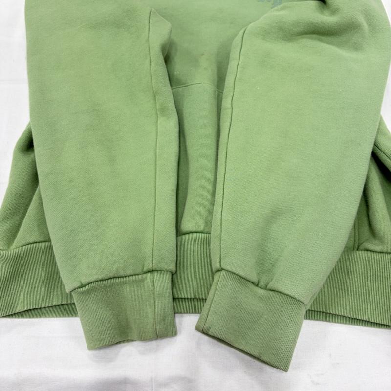 古着 USED パーカー 長袖 BORN X RAISED BxR TINAL HOODY 長袖 ロゴ プリント プルオーバー フーディー パーカー M ロゴ、文字 X プリント 緑 / グリーン / green X 黄緑 / イエローグリーン / メンズ USED 古着 中古 50157492