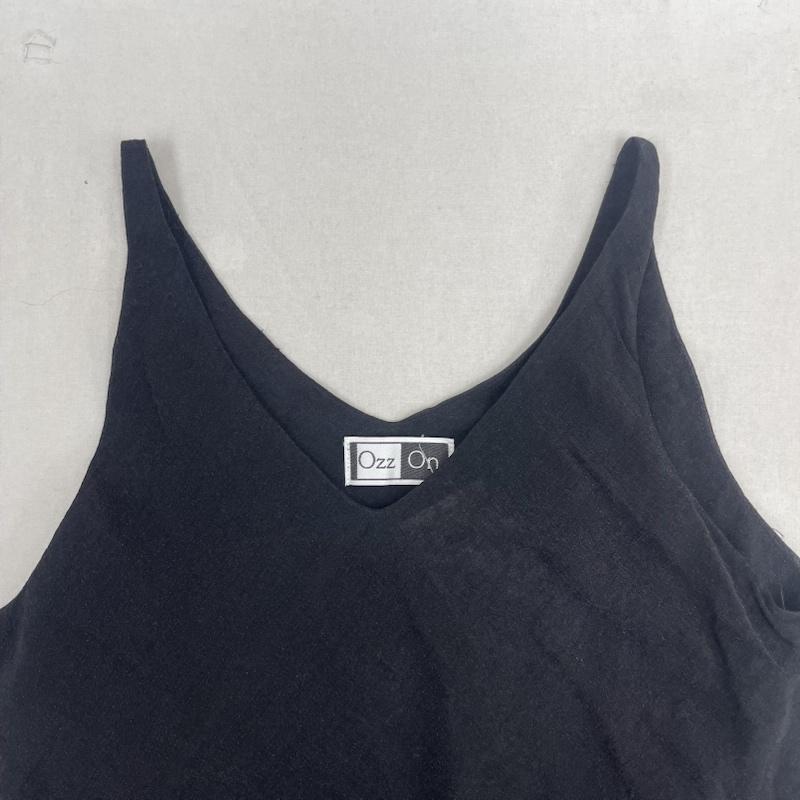 オッズオン OZZ CROCE ワンピース ロングスカート Ozz On ノースリーブ ロング丈 ワンピース ブラック 黒 / ブラック / black レディース USED 古着 中古 50157499