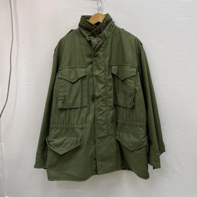 アルファ ALPHA ジャケット、上着 ジャンパー、ブルゾン USA製 M-65 フィールドジャケット ミリタリー M カーキ / カーキ / khaki メンズ USED 古着 中古 50157517