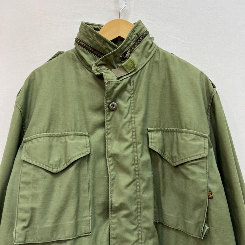アルファ ALPHA ジャケット、上着 ジャンパー、ブルゾン USA製 M-65 フィールドジャケット ミリタリー M カーキ / カーキ / khaki メンズ USED 古着 中古 50157517