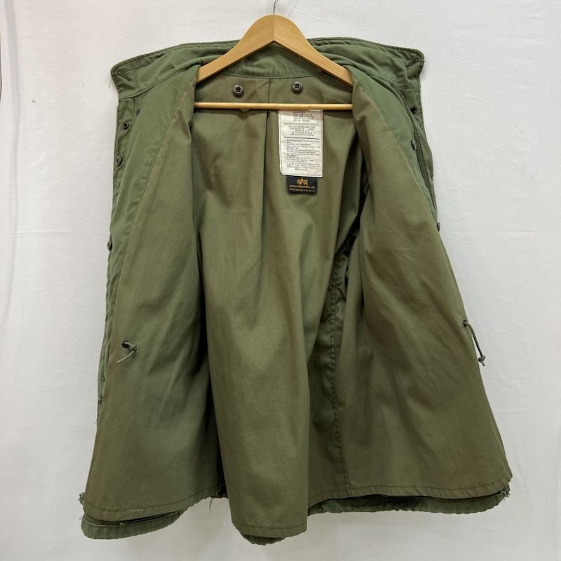 アルファ ALPHA ジャケット、上着 ジャンパー、ブルゾン USA製 M-65 フィールドジャケット ミリタリー M カーキ / カーキ / khaki メンズ USED 古着 中古 50157517