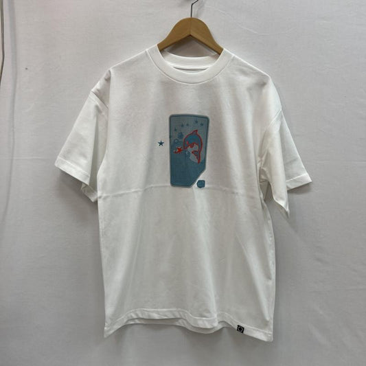 フィンガリン PHINGERIN Tシャツ 半袖 ME & MY DOLPHIN T-SHIRT PD-261-LCS-043 ドルフィン M 白 / ホワイト / white メンズ USED 古着 中古 50157519