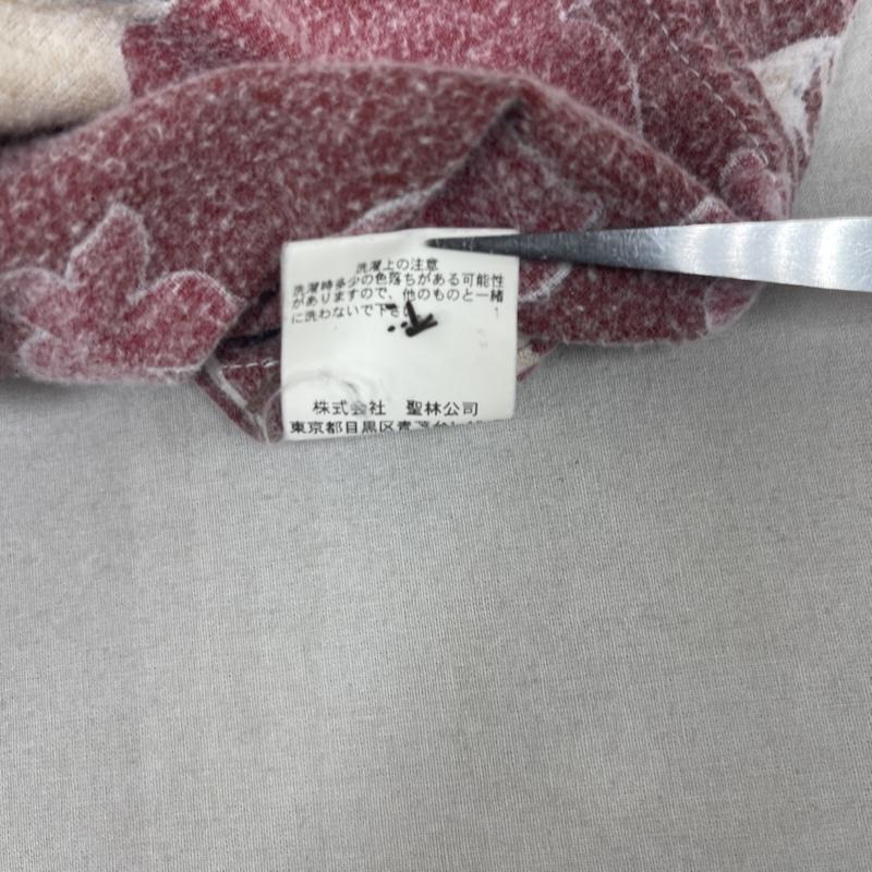 ハリウッドランチマーケット HRMARKET シャツ、ブラウス 長袖 花柄 カジュアル シャツ コットン 3 赤 / レッド / red メンズ USED 古着 中古 50157533