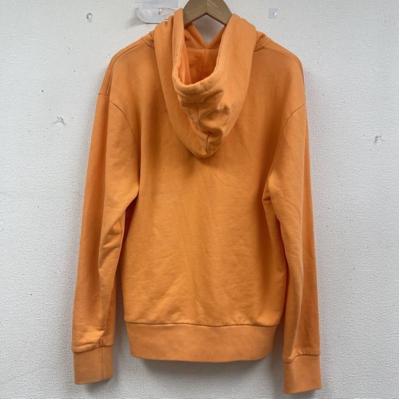 メゾンキツネ MAISON KITSUNE パーカー 長袖 ダブルフォックス パッチ 刺繍 パーカー eu00342km0001 M 橙 / オレンジ / orange メンズ USED 古着 中古 50157534