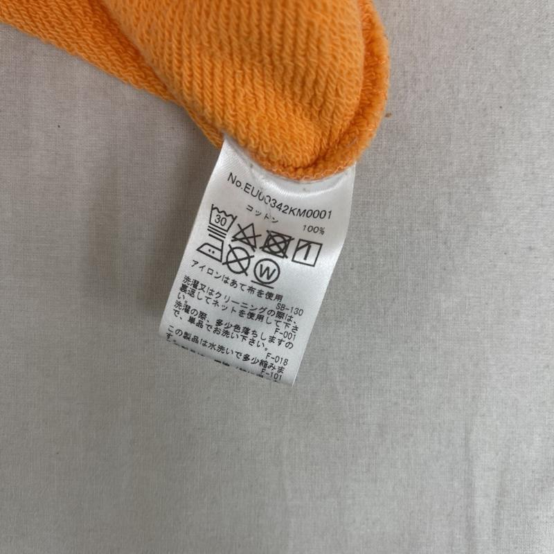 メゾンキツネ MAISON KITSUNE パーカー 長袖 ダブルフォックス パッチ 刺繍 パーカー eu00342km0001 M 橙 / オレンジ / orange メンズ USED 古着 中古 50157534