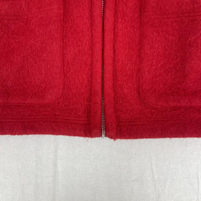 古着 USED ジャケット、上着 ジャンパー、ブルゾン BAD QUENTIN ジップアップ ウール ジャケット L 赤 / レッド / red レディース USED 古着 中古 50157540