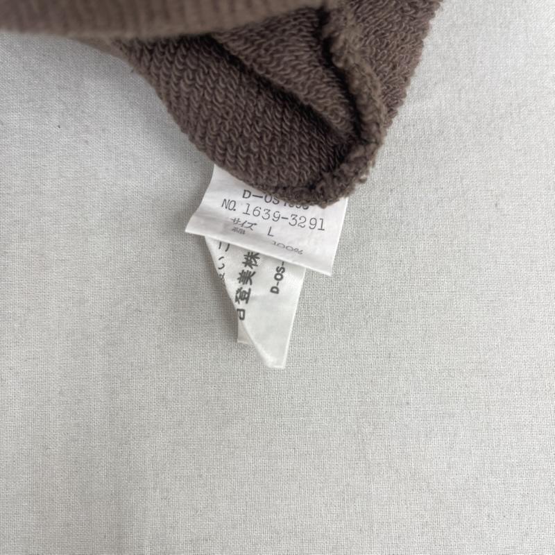 ラルフローレン RALPHLAUREN トレーナー 長袖 CHAPS クマ 刺繍 スウェット トレーナー 長袖 L 茶 / ブラウン / brown メンズ USED 古着 中古 50157546