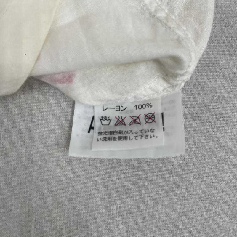 ガイジンメイド GAIJIN MADE シャツ、ブラウス 半袖 HAWAIIAN SHIRT アロハシャツ レーヨン 半袖 オフホワイト / オフホワイト / メンズ USED 古着 中古 50157551