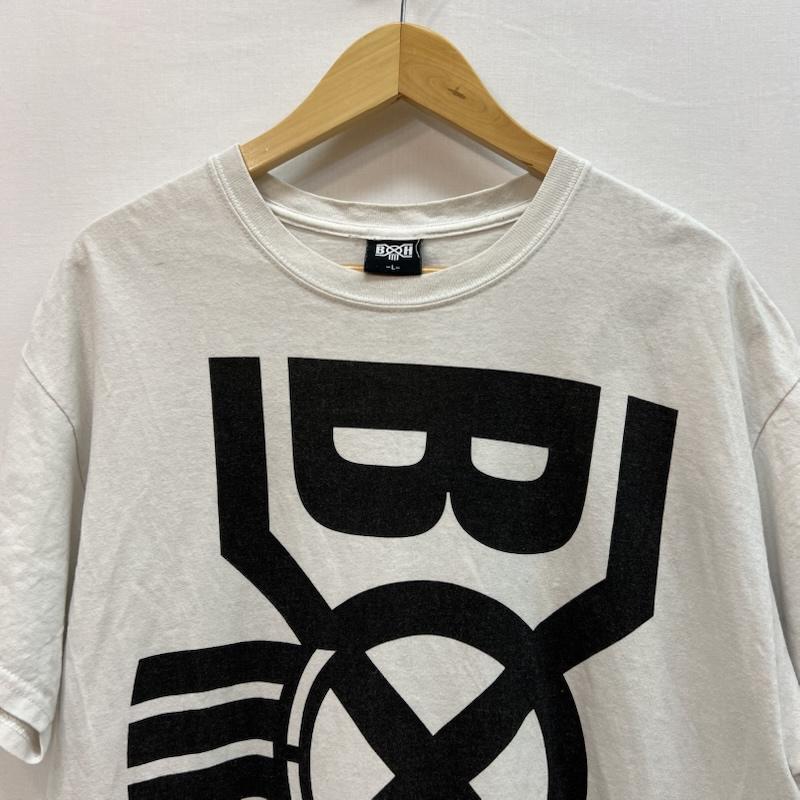 バウンティーハンター BOUNTY HUNTER Tシャツ 半袖 ロゴ プリント Ｔシャツ L 白 / ホワイト / white メンズ USED 古着 中古 50157558