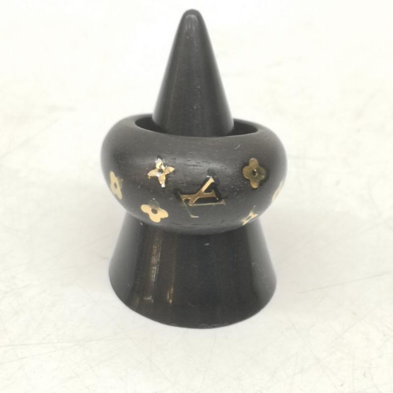 ルイヴィトン LOUIS VUITTON アクセサリー 指輪 M65934 バーグ シルヴァニア ダーク ブラウン 13号 ウッド リング M GA0131 - 茶 / ブラウン / brown レディース USED 古着 中古 50157569