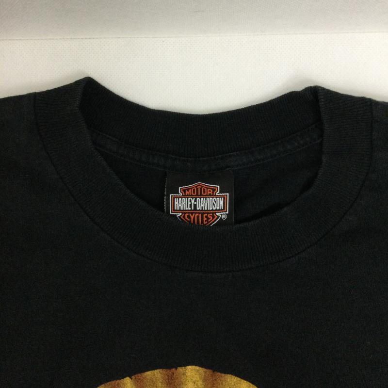 ハーレーダビッドソン Harley-Davidson Tシャツ 半袖 Harley-Davidson　ハーレーダビッドソン Tシャツ　アメリカ製 XL プリント 黒 / ブラック / black メンズ USED 古着 中古 50157576