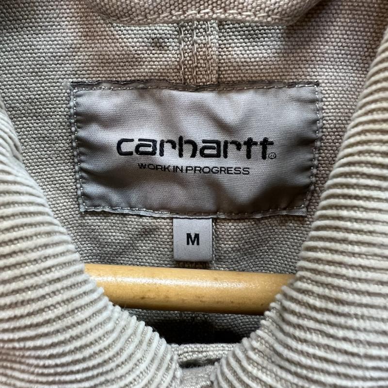 カーハート ダブリューアイピー Carhartt WIP ジャケット、上着 ジャンパー、ブルゾン MICHIGAN COAT ミシガンコート カバーオール M ベージュ / ベージュ / beige X 茶 / ブラウン / brown メンズ USED 古着 中古 50157579