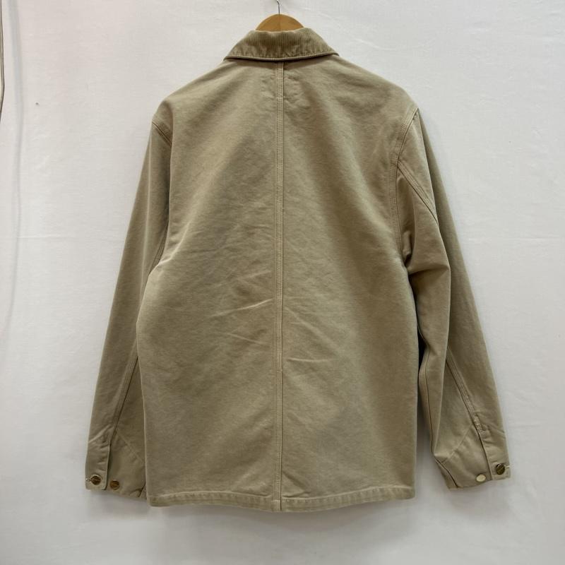 カーハート ダブリューアイピー Carhartt WIP ジャケット、上着 ジャンパー、ブルゾン MICHIGAN COAT ミシガンコート カバーオール M ベージュ / ベージュ / beige X 茶 / ブラウン / brown メンズ USED 古着 中古 50157579