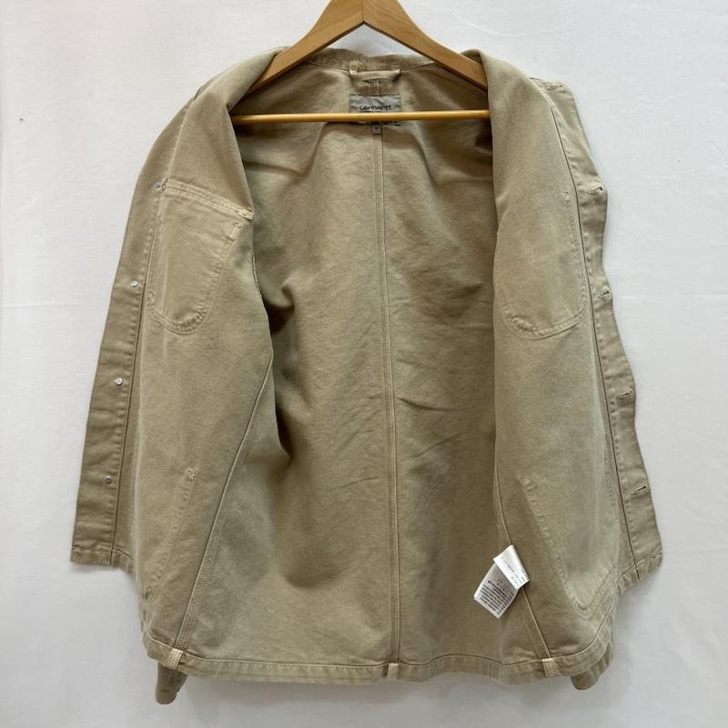 カーハート ダブリューアイピー Carhartt WIP ジャケット、上着 ジャンパー、ブルゾン MICHIGAN COAT ミシガンコート カバーオール M ベージュ / ベージュ / beige X 茶 / ブラウン / brown メンズ USED 古着 中古 50157579