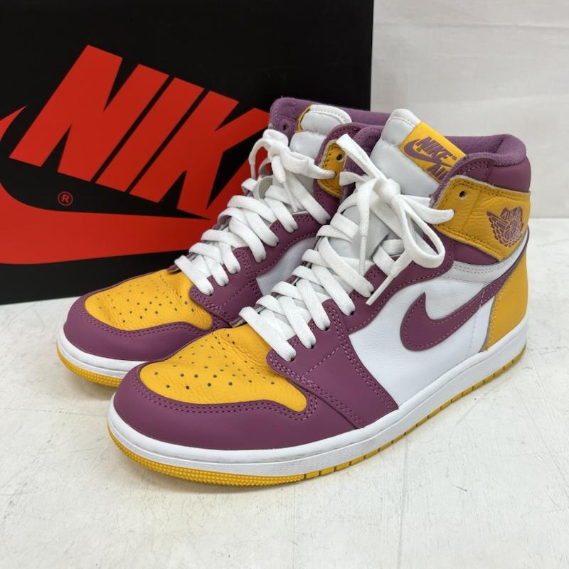 ナイキ NIKE スニーカー スニーカー AIR JORDAN 1 RETRO HIGH OG  BROTHERHOOD  555088-706 エアジョーダン 27.0cm メンズ USED 古着 中古 50157580